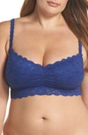 Cosabella Never Say Never Soft Cup Nursing Bralette In Marine Blue
