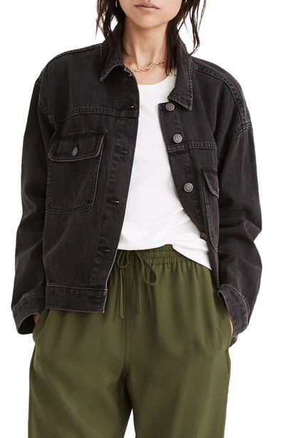 Madewell The Jean Jacket In Lunar Wash