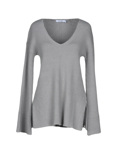 Na-kd Sweater In Light Grey
