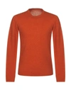Zanone Sweater In Rust