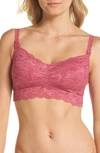 Cosabella 'never Say Never Mommie' Soft Cup Nursing Bralette In Plum Blossom