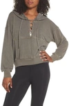 Free People Believer Hoodie In Army