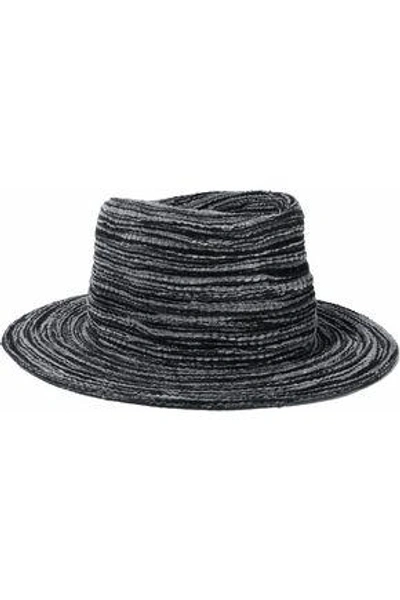 Maison Michel Woman Bouclé Hat Black