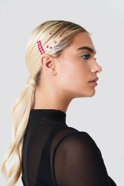 Galore X Na-kd Hair Strass - Pink