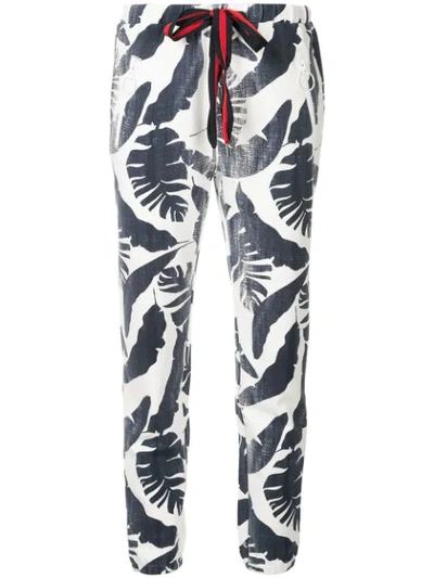 The Upside Printed Sweatpants In White
