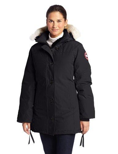 Canada Goose Women's Dawson Parka Coat In Black | ModeSens