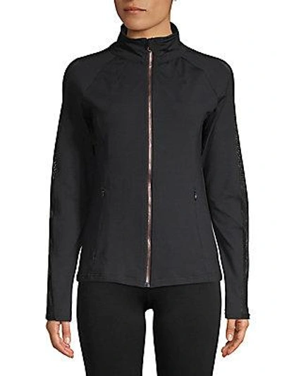Electric Yoga Poison Dots Jacket In Black
