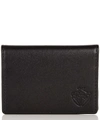 Liberty London Leather Flip Card Holder In Black