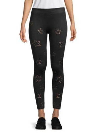 Electric Yoga Eclipse Stretch Leggings In Gunmetal