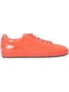 Puma X Mac Women's Classic Suede & Patent Leather Lace Up Sneakers In Red