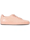 Puma X Mac Women's Classic Suede & Patent Leather Lace Up Sneakers In Pink