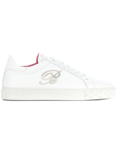 Blumarine Low Top Trainers In White