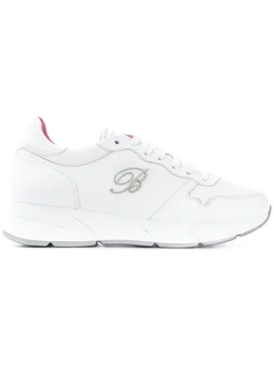Blumarine Runner Sneakers In White