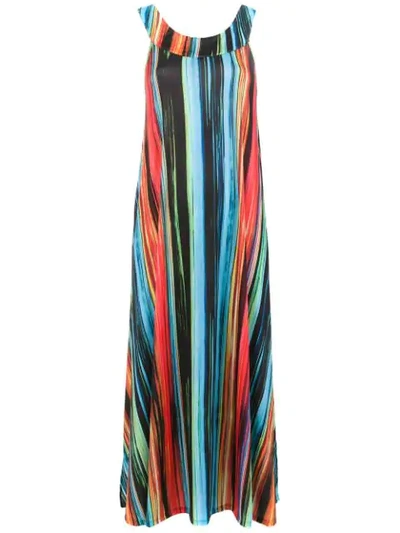 Lygia & Nanny Manati Midi Dress In Multicolour