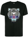 Kenzo Tiger Graphic T-shirt In Black