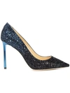 Jimmy Choo Romy 100 Pumps - Black