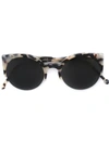 Retrosuperfuture 'lucia Puma' Sunglasses In Black