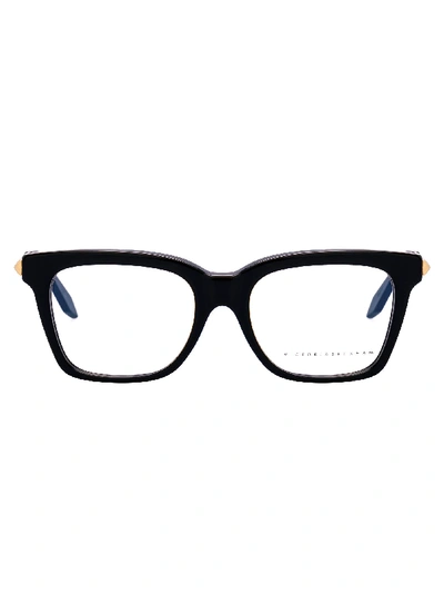 Victoria Beckham Square Frame Glasses In Black