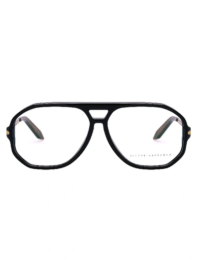 Victoria Beckham Oversize Frame Glasses In Black