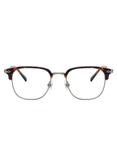 Matsuda Square Frame Glasses In Dark Tortoise