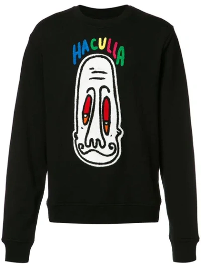 Haculla Graphic Print Sweatshirt In Black