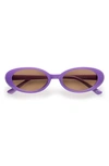Aire Fornax 53mm Oval Sunglasses In Lilac