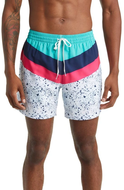 Chubbies 5.5-inch Swim Trunks In Aquatic Libations