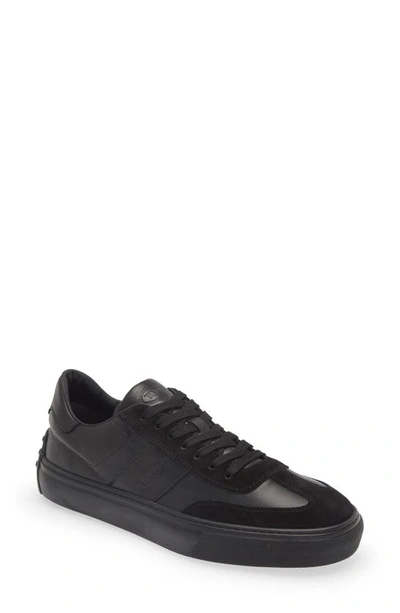 Tod's Allacciata Low Top Sneaker In Nero