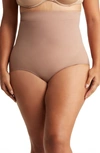 Spanx Everyday Shaping High Waist Panty In Cafe Au Lait