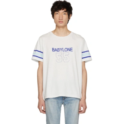 Saint Laurent Off-white 'babylone' T-shirt