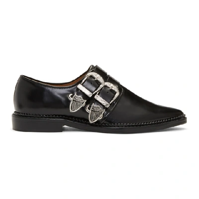 Toga Buckle Shoes In Black
