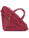 Balenciaga - Triangle Duffle S Bag - Womens - Burgundy In Red