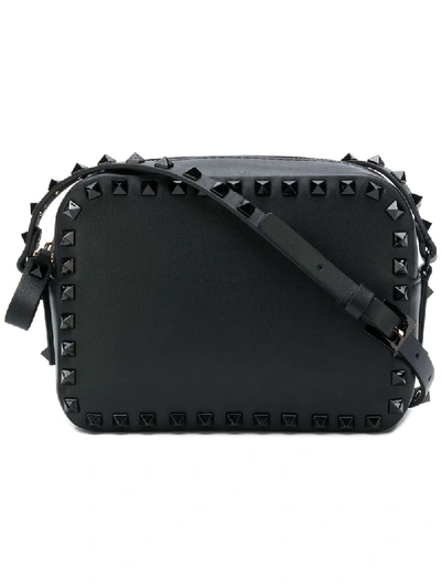 Valentino Garavani Rockstud Camera Bag In Black