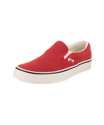 red suede slip on vans