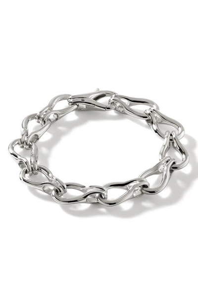 John Hardy Surf Chain-link Bracelet In Silver