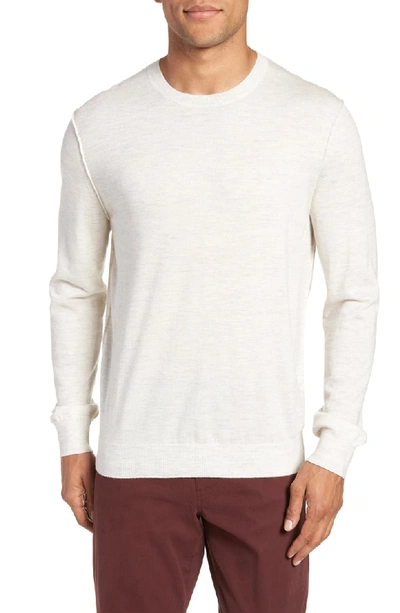 Vince Crewneck Wool & Cashmere Sweater In H Cloud