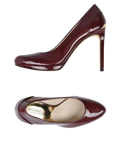 Michael Michael Kors Pumps In Deep Purple