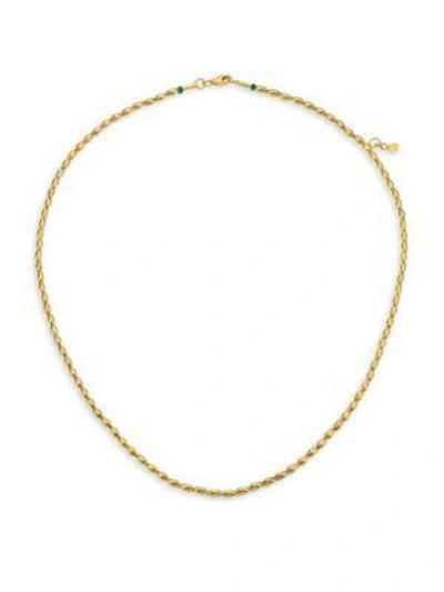 Gurhan 22k & 24k Yellow Gold Wheat Bead Necklace