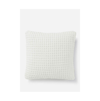 Sunday Citizen Snug Waffle Throw Pillow In Off White
