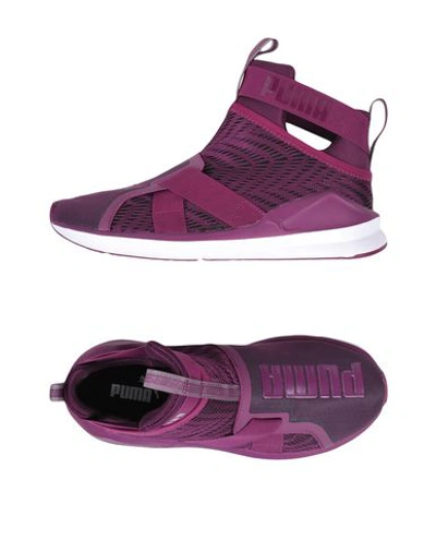 Puma Sneakers In Purple