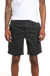 Ag Flora Print Slim Fit Shorts In Sulfur Dry Cypress