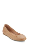 G.h. Bass & Co. Felicity Ballet Flat In Tan Leather