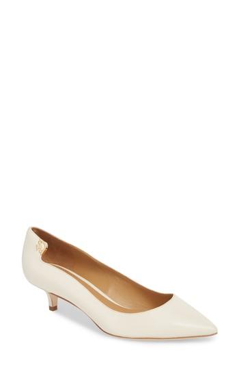 tory burch kitten heel pumps