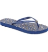 Tory Burch Women's Thin Flip-flops In Fresh Blueberry