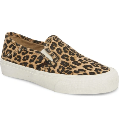 Vans Classic Slip-on Sneaker In Leopard Hemp