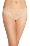 Madewell Lace Tanga In Voile Pink