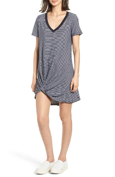 N:philanthropy Morrison Dress In Navy White Stripe