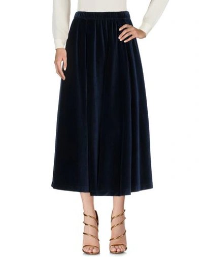 Barena Venezia Long Skirt In Dark Blue