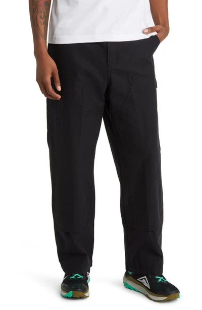 Obey Big Timer Double Knee Pants In Black