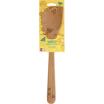 Talisman Designs Beechwood Honey Spreader & Dipper, Honey Bee Collection In Brown